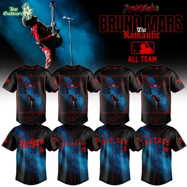 MLB All Team X Bruno Mars “The Romantic Tour 2026” Limited Edition - Jersey