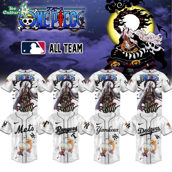 MLB All Team x One Piece Imu Anime Limited Edition Jersey Version 2