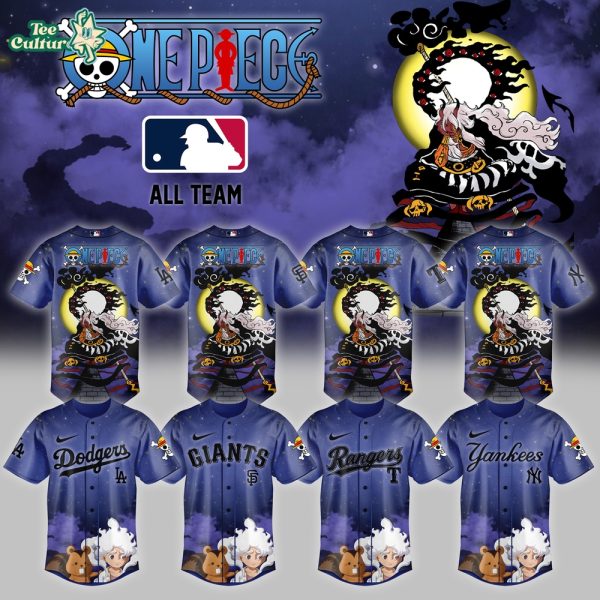 MLB All Team x One Piece Imu Anime Limited Edition Jersey Version 3