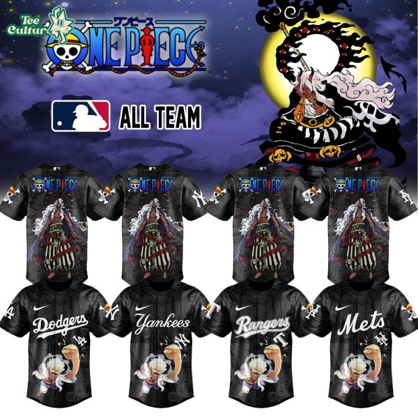 MLB All Team x One Piece Imu Anime Limited Edition Jersey Version 4