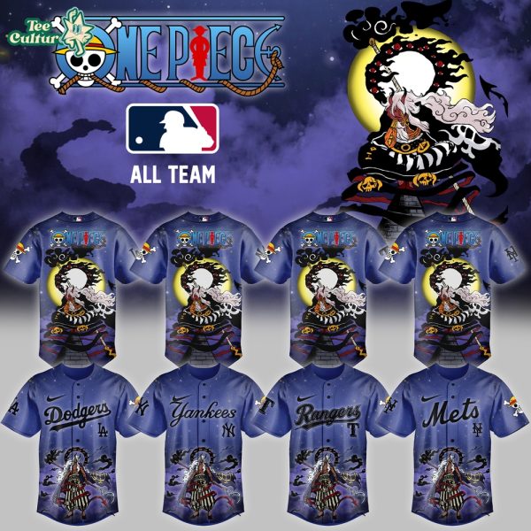 MLB All Team x One Piece Imu Anime Limited Edition Jersey Version 5