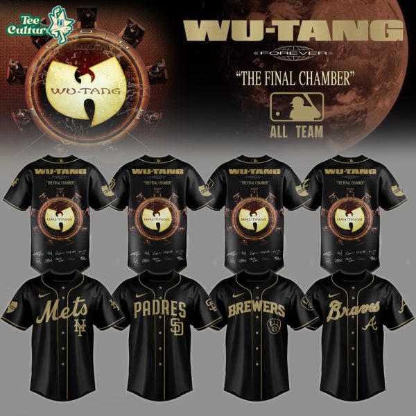 MLB All Team x Wu Tang Forever The Final Chamber 2026 Signature Jersey Version 1