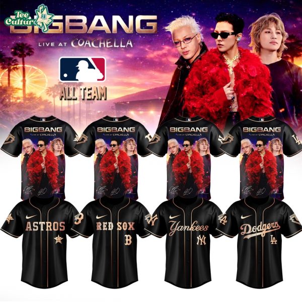 MLB All Teams X “BIG BANG - Live at Coachella 2026” Limited Edition Jersey 1