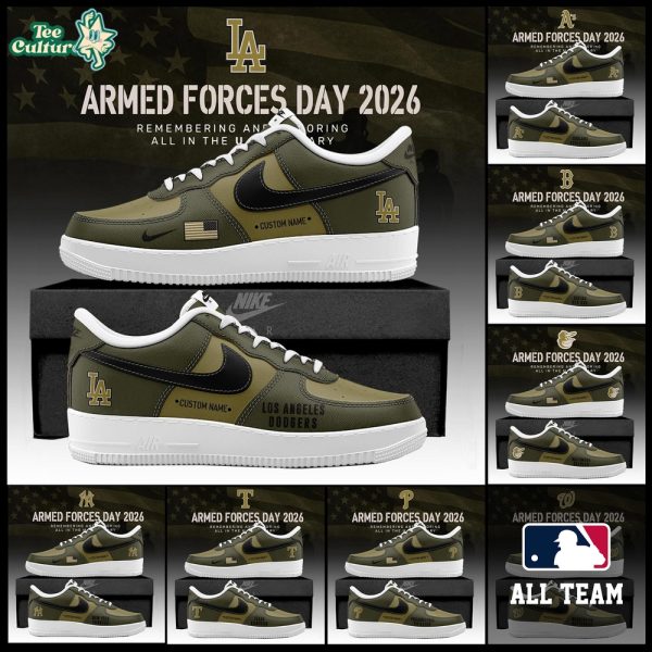 MLB All Teams x 2026 Armed Forces Day Limited Edition AF1 Sneaker