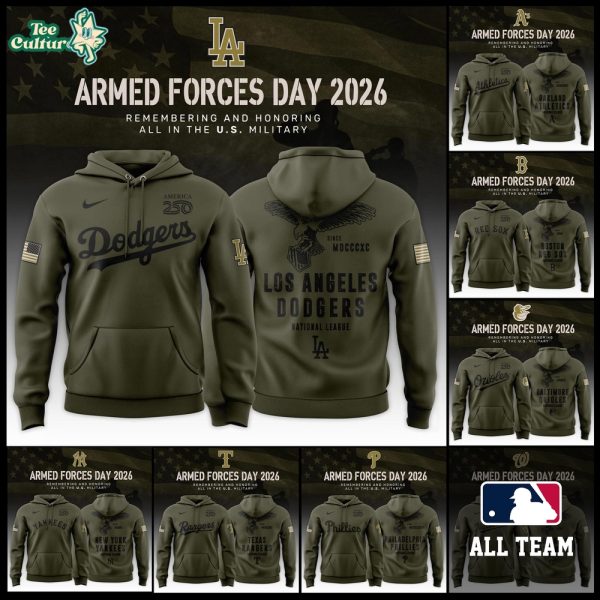 MLB All Teams x 2026 Armed Forces Day Limited Edition Hoodie