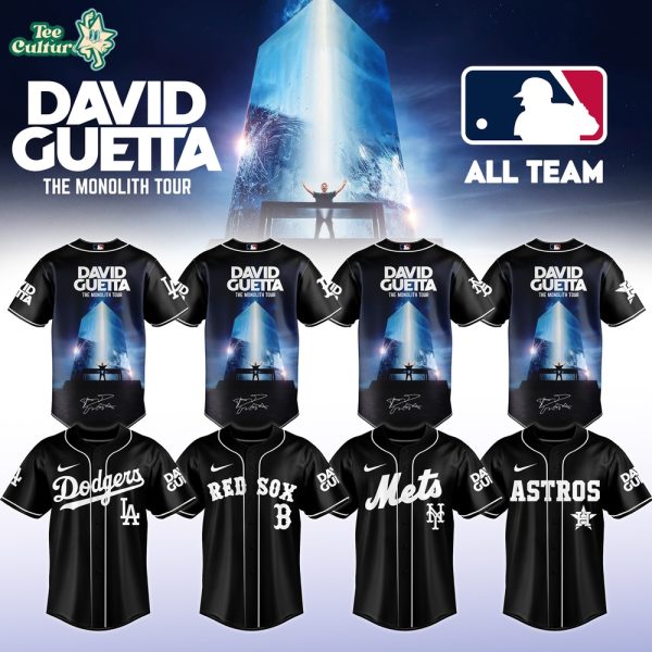 MLB All Teams x David Guetta The Monolith Tour 2026 Special Edition Jersey 1