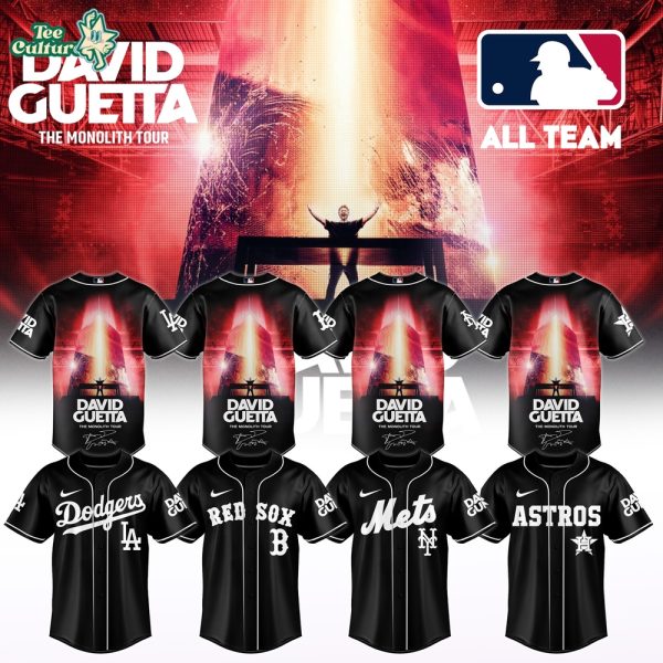 MLB All Teams x David Guetta The Monolith Tour 2026 Special Edition Jersey 2