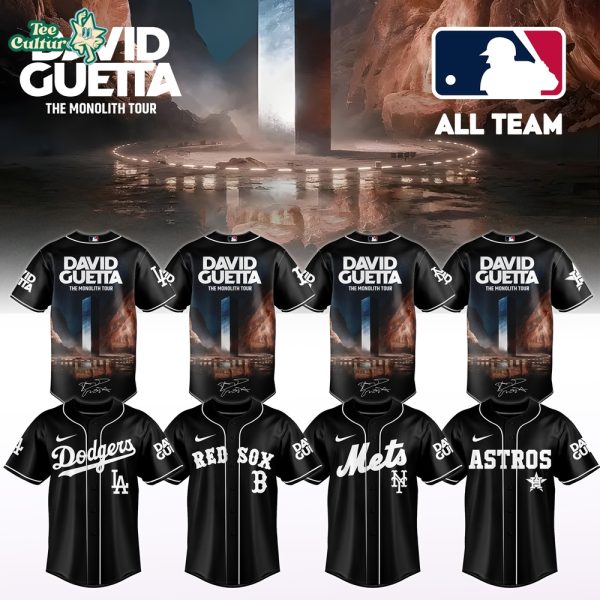 MLB All Teams x David Guetta The Monolith Tour 2026 Special Edition Jersey 3