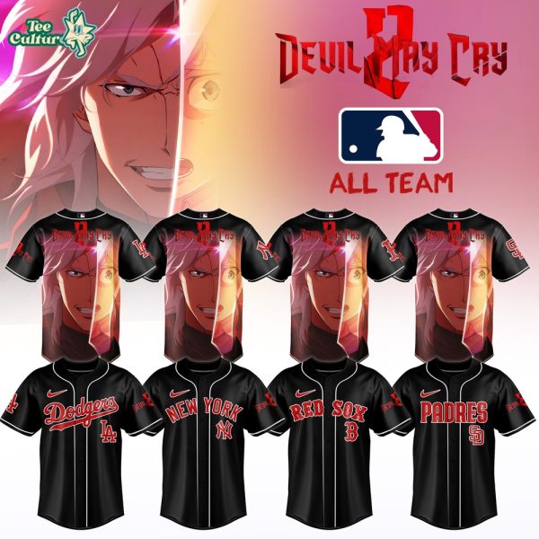 MLB All Teams x Devil May Cry 2 2026 Limited Edition Baseball Jersey Version 2