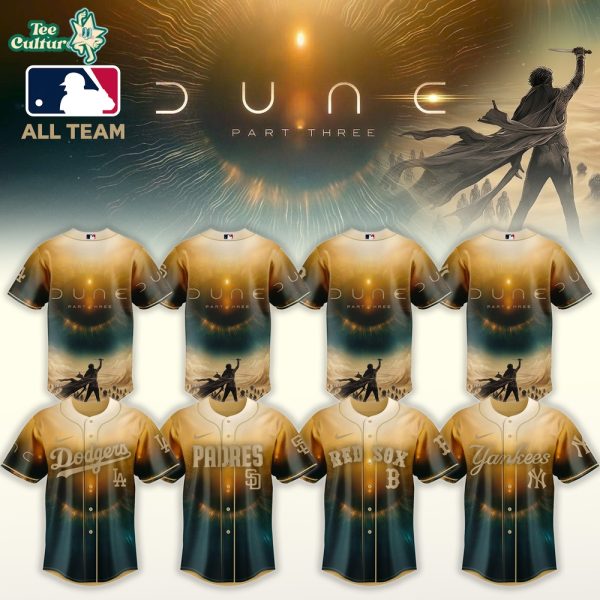 MLB All Teams x Dune Part Three 2026 Sci Fi Limited Edition Jersey Version 2
