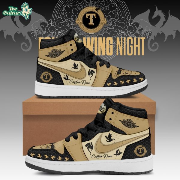 MLB All Teams x Fourth Wing Night AJ1 Shoes by Teesculture.com