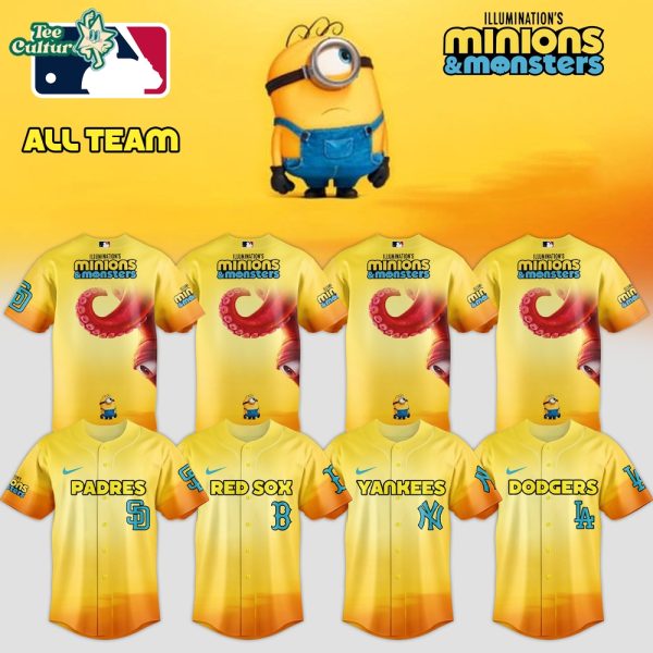 MLB All Teams x Minions and Monsters 2026 Limited Edition Jersey