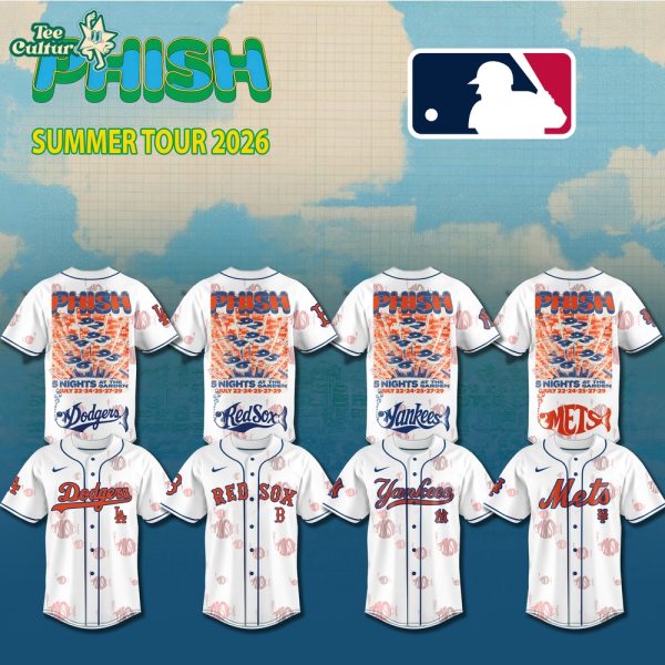 MLB All Teams x Phish Summer Tour 2026 Limited Jersey Ver2