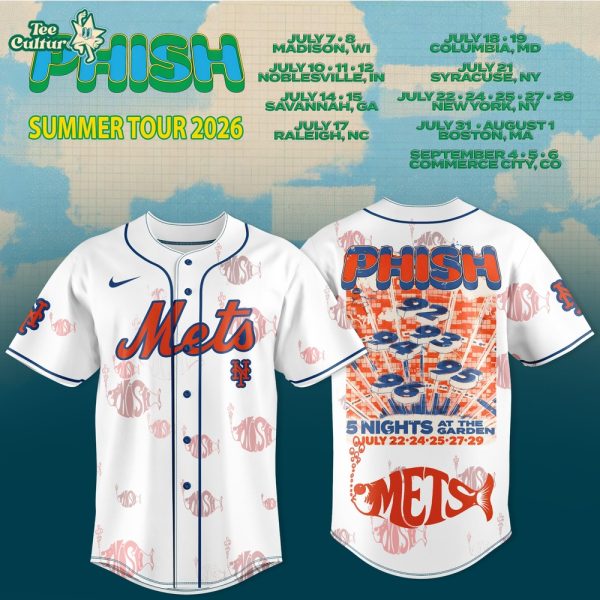 MLB All Teams x Phish Summer Tour 2026 Limited Jersey Ver2 by Teesculture.com