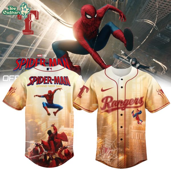 MLB All Teams x Spider Man Brand New Day Jersey by Teesculture.com