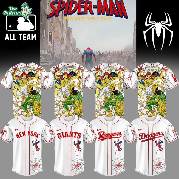 MLB All Teams x Spider-Man Brand New Day 2026 Collector Edition Jersey