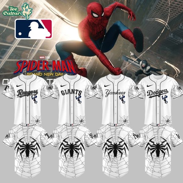 MLB All Teams x Spider-Man Brand New Day 2026 Premium Jersey
