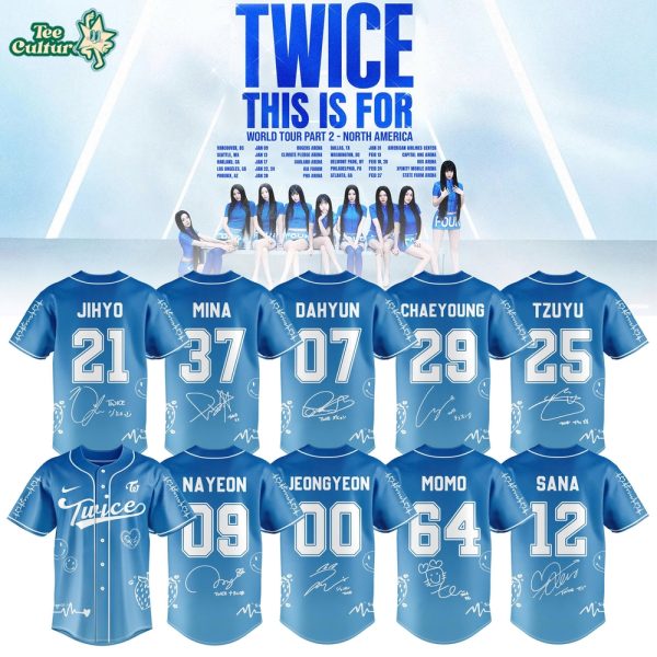 MLB All Teams x Twice: This Is For World Tour Part Ii Limited Baseball Jersey