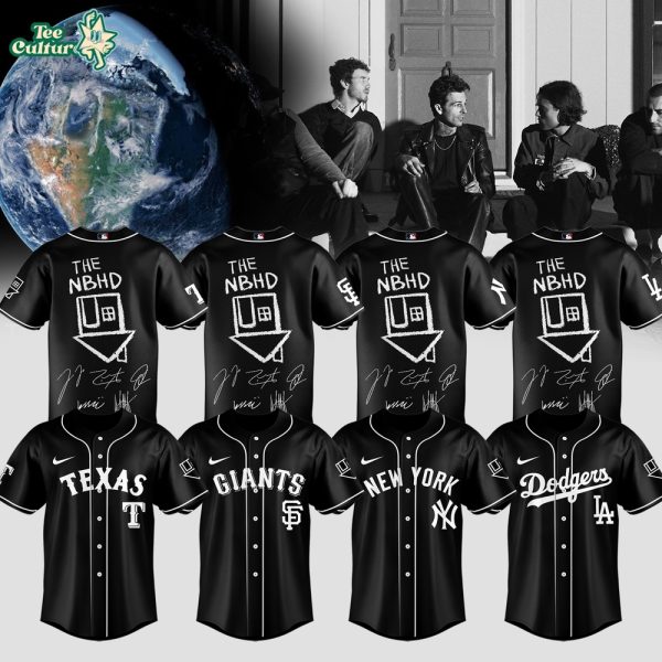 Major League Baseball All Teams x The Neighbourhood The World Tour Signed Black Jersey
