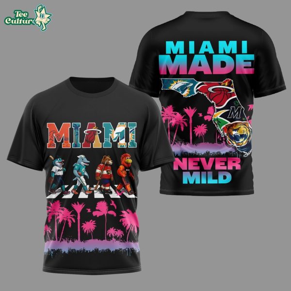 Miami Marlins Premium MAM Legacy All Team 3D Graphic Shirt