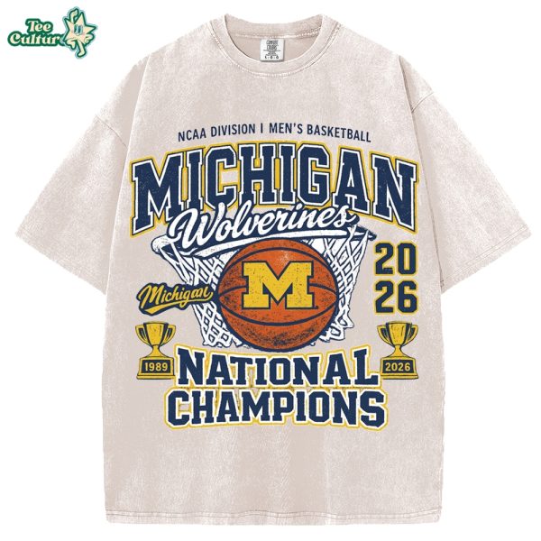 Michigan Wolverines 2026 National Champions T-Shirt