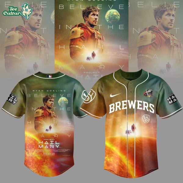 Milwaukee Brewers x Project Hail Mary 2026 Collector Jersey