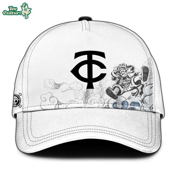 Minnesota Twins x One Piece Jersey 2026 Luffy Gear 5 by Teesculture.com