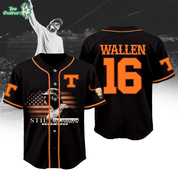 Morgan Wallen Still The Problem Tour 2026 Baseball Jersey