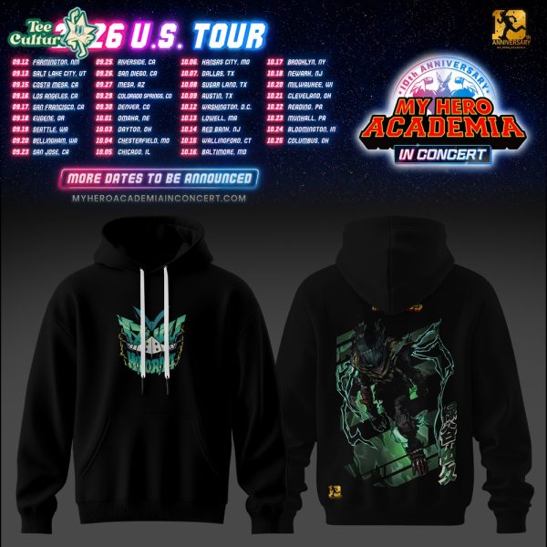 My Hero Academia U.S. Tour Collection Hoodie