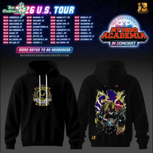 My Hero Academia U.S. Tour Collection Hoodie V2