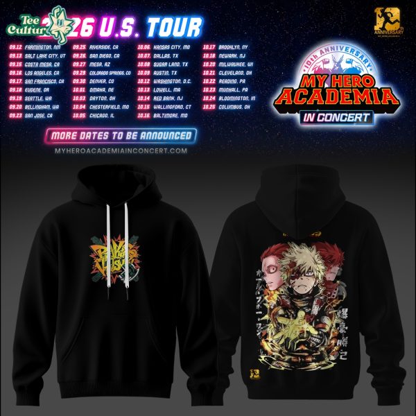 My Hero Academia U.S. Tour Collection Hoodie V4