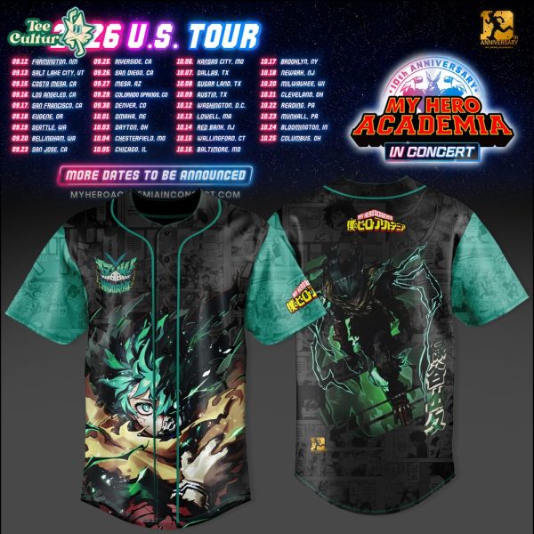 My Hero Academia U.S. Tour Collection Jersey