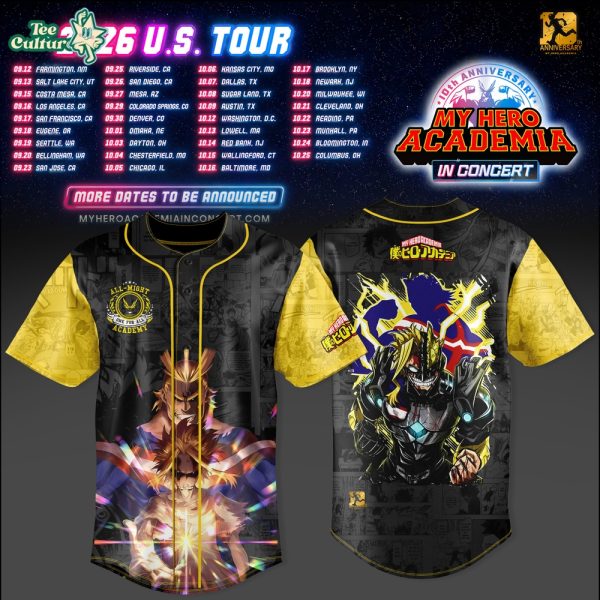 My Hero Academia U.S. Tour Collection Jersey V2