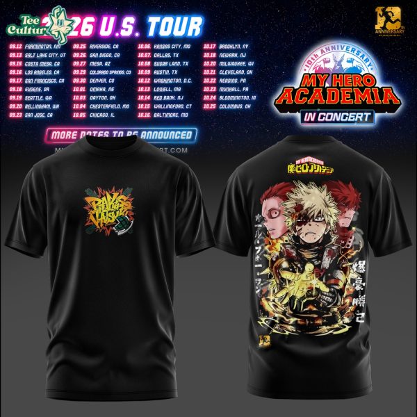 My Hero Academia U.S. Tour Collection Tee