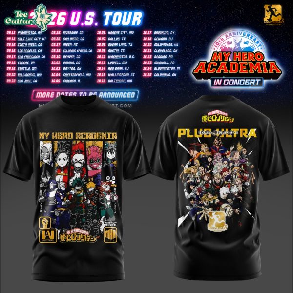 My Hero Academia U.S. Tour Collection Tee V2