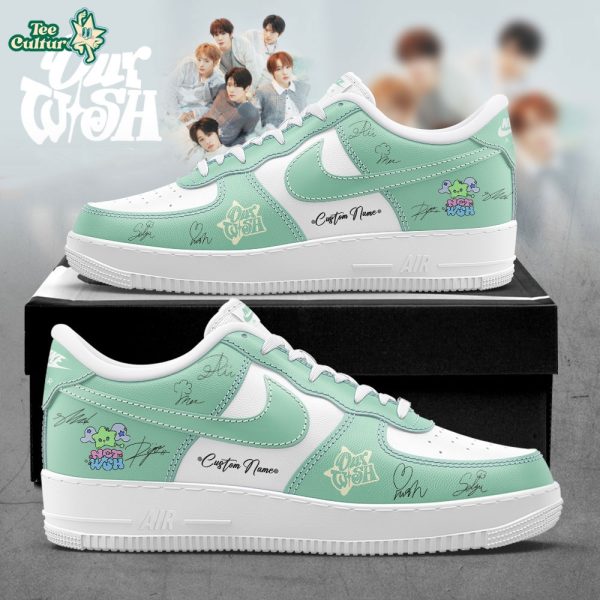 NCT WISH INTO THE WISH Our WISH Tour V2 Custom Name Shoes