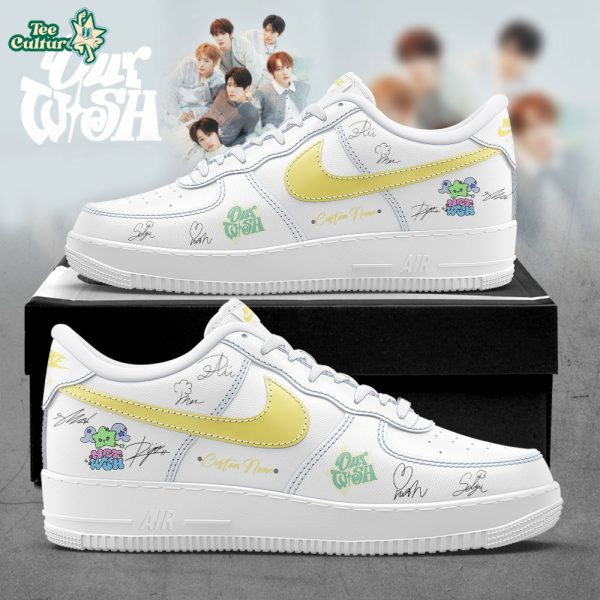 NCT WISH INTO THE WISH Our WISH Tour V3 Custom Name Sneakers