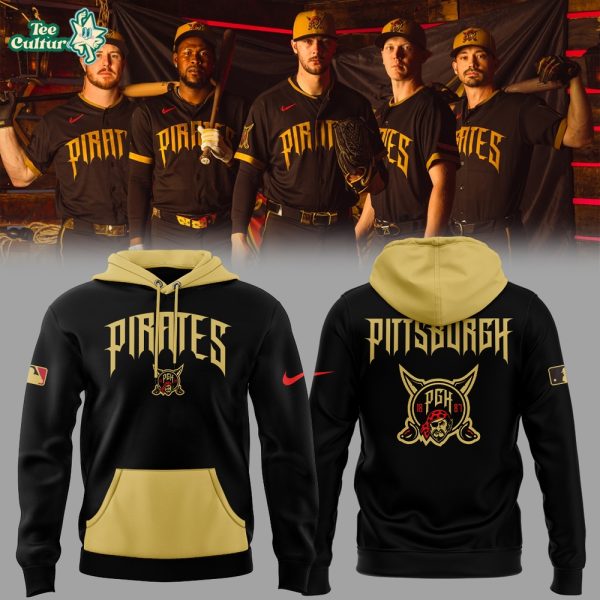 New Pittsburgh Pirates Black 2026 City Connect Hoodie