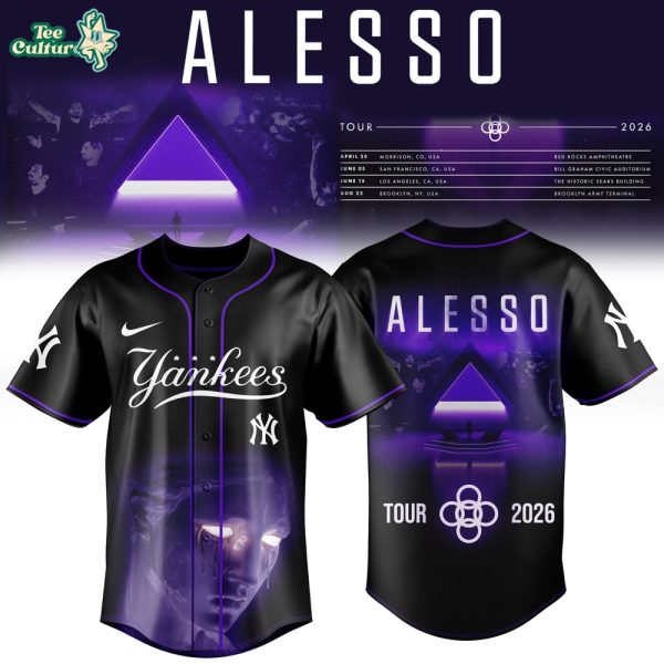 New York Yankees x Alesso 2026 USA Tour Limited Jersey