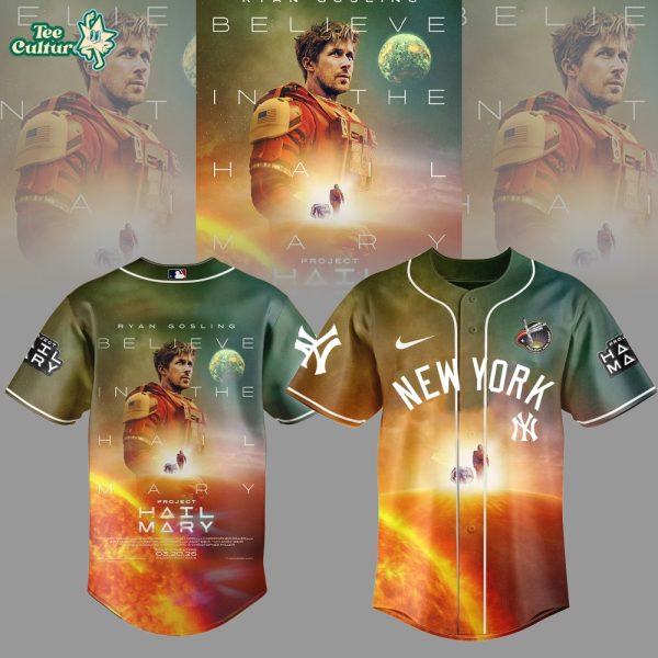 New York Yankees x Project Hail Mary 2026 Special Edition Jersey