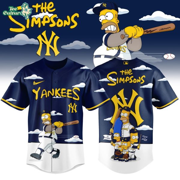New York Yankees x The Simpsons 2026 Limited Edition Baseball Jersey