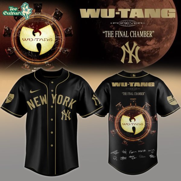 New York Yankees x Wu Tang Forever The Final Chamber 2026 Signature Jersey
