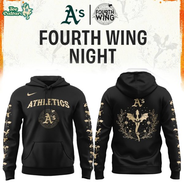 Oakland Athletics Fourth Wings Night Limited Edition Hoodie| Cap | Jogger