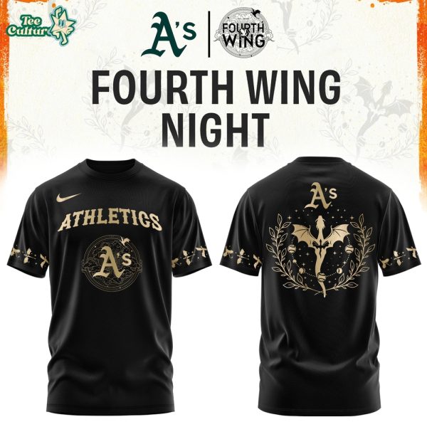 Oakland Athletics Fourth Wings Night Limited Edition Tshirt | Cap | Jogger