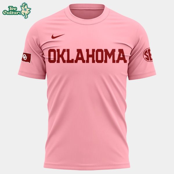 Oklahoma Sooners Softball Pink Fan Edition Limited TShirt by Teesculture.com