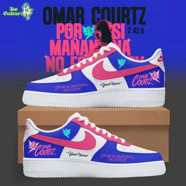 Omar Courtz Por Si Mañana No Estoy Tour 2026 Editon AF1 Shoes