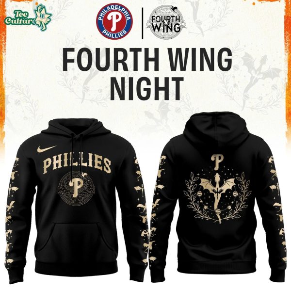Philadelphia Phillies Fourth Wing Night Collector’s Edition Hoodie | Cap | Jogger (Copy)