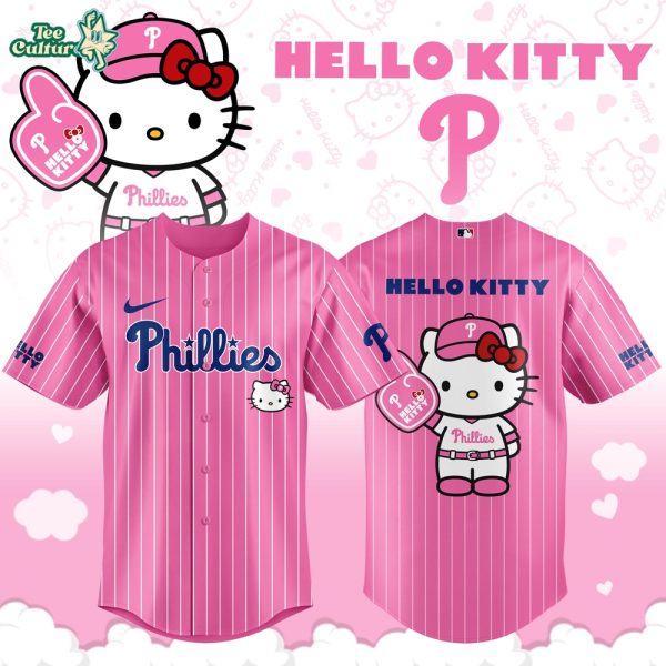 Philadelphia Phillies x Hello Kitty Night 2026 Limited Edition MLB Jersey