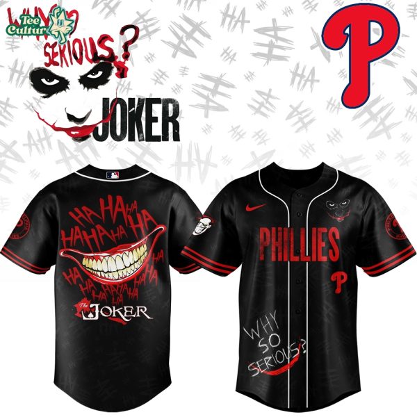 Philadelphia Phillies x Joker Game Night Limited Edition Baseball Jersey