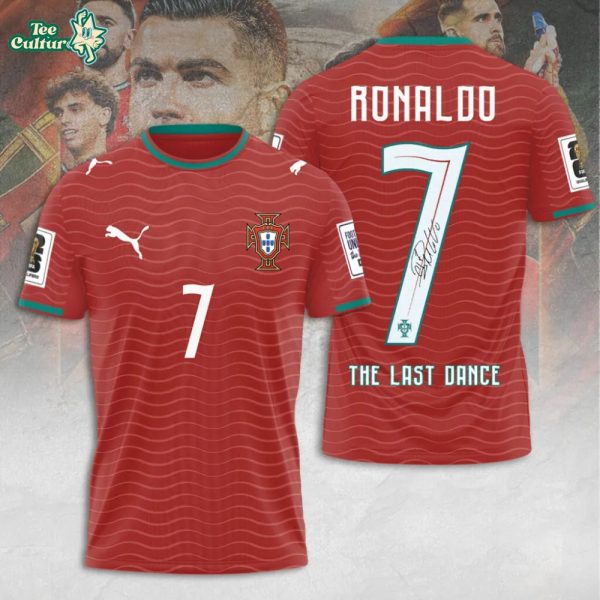 Portugal National Football Team x CR7 3D Tshirt